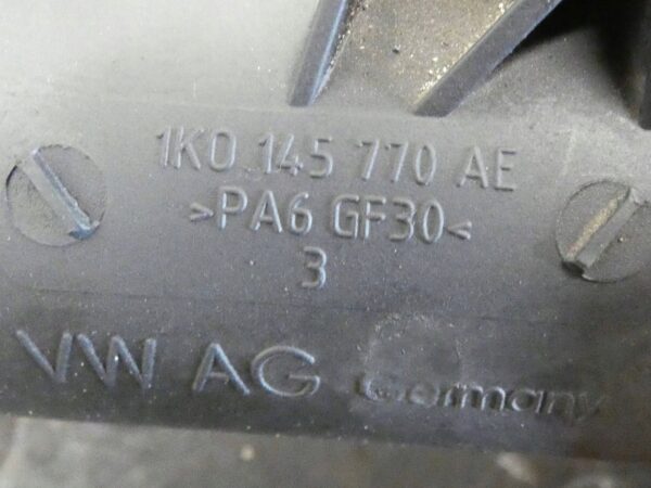 RURA Wąż intercoolera VW GOLF POLO TOURAN ALTEA OCTAVIA 1.6 TDI 1K0145770AE