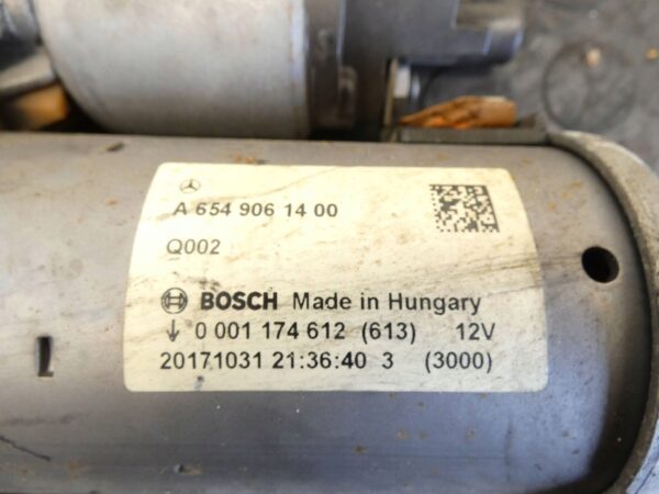 Rozrusznik Mercedes C W205 E W213 2.0CDI 654.920 A6549061400
