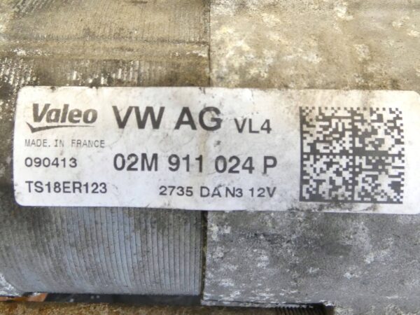 Rozrusznik VW TIGUAN I PASSAT SHARAN GOLF A3 2.0 TDI 02M911024P