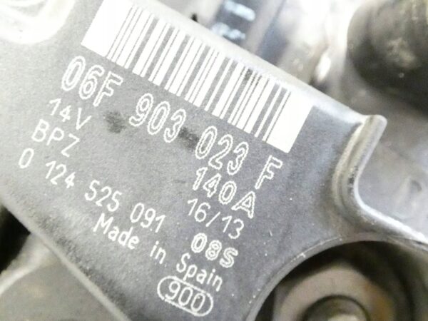 Alternator VW TIGUAN I PASSAT SHARAN GOLF A3 2.0 TDI 06F903023F