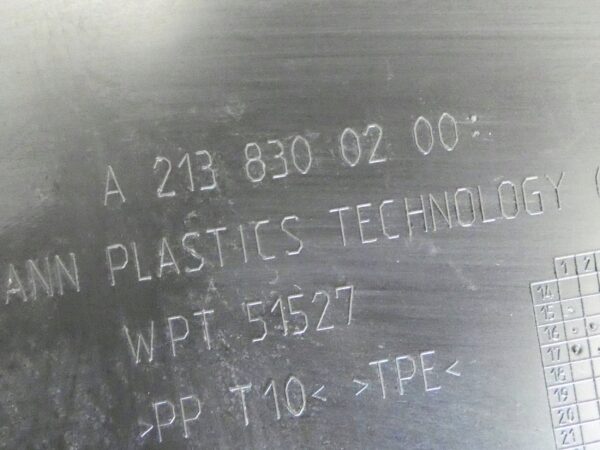 Podszybie strona prawa Mercedes-Benz E W213 A2138300200