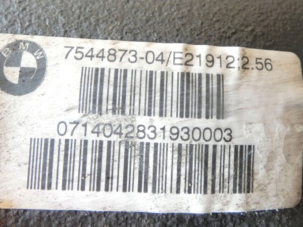 DYFER Dyferencjał tylny BMW F30 F31 F32 3.0D N57 2.56 7544873