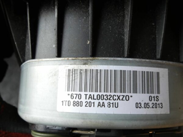 KONSOLA Deska rozdzielcza AIRBAG PODUSZKI PASY Tiguan I 5N1858295A