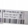 RADIO Stacja multimedialna VW TIGUAN I TOURAN PASSAT POLO JETTA 3C8035195F