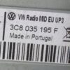 RADIO Stacja multimedialna VW TIGUAN I TOURAN PASSAT POLO JETTA 3C8035195F