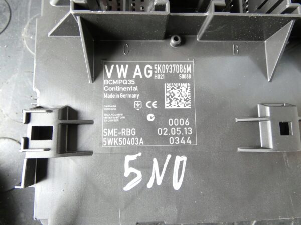 Moduł komfortu VW TIGUAN I TOURAN SHARAN 5K0937086M