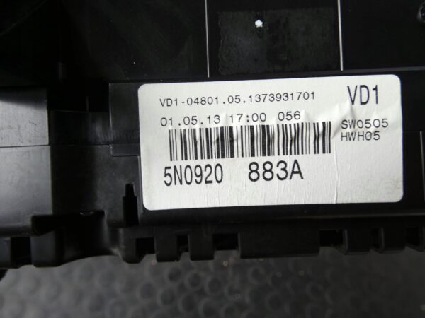 ZEGARY LICZNIK VW Tiguan I 2.0 TDI 5N0920883A