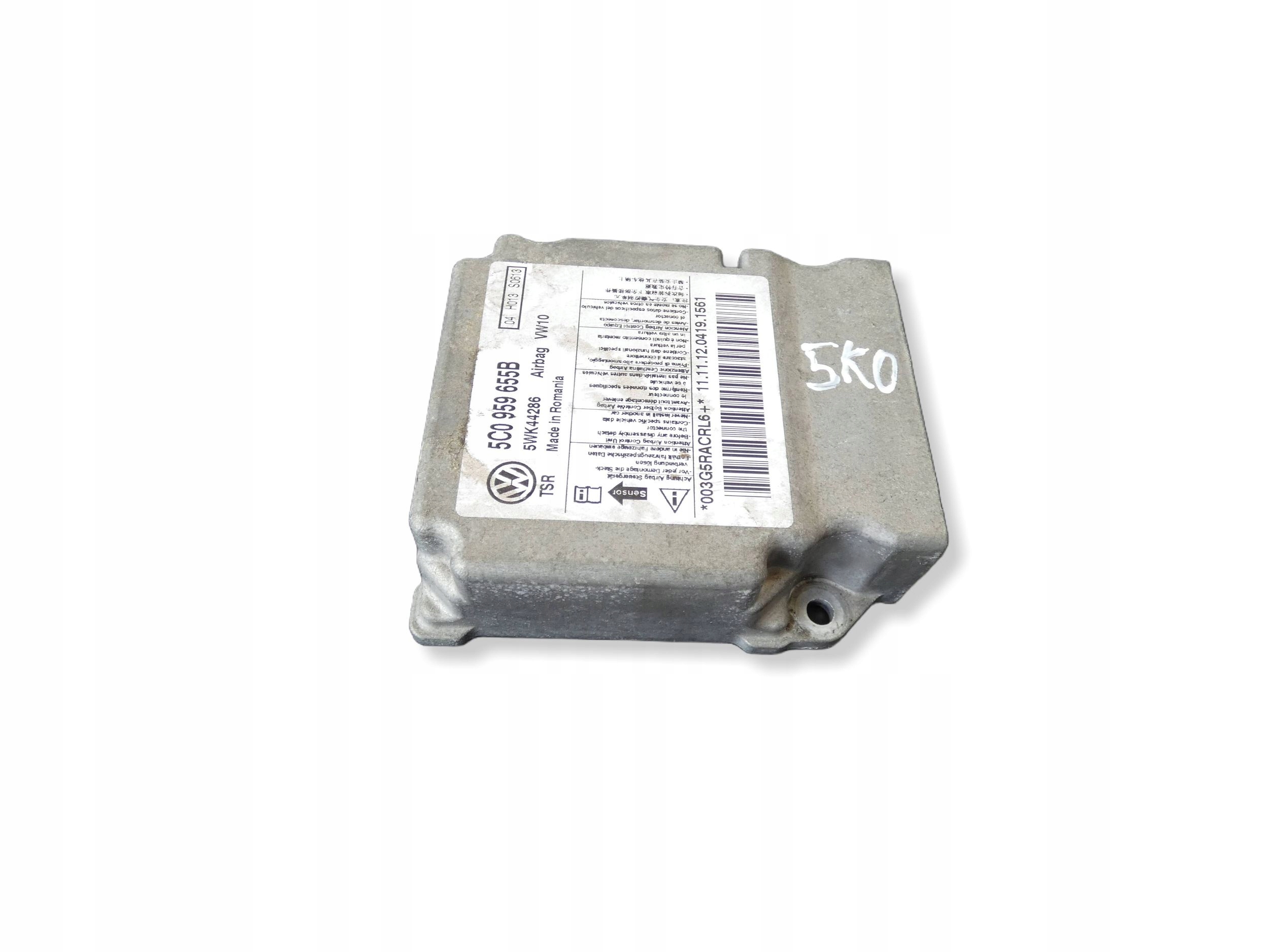 18465331871-69ce14dd18bba MODUŁ SENSOR Sterownik airbag VW GOLF VI SKODA YETI 5C0959655B